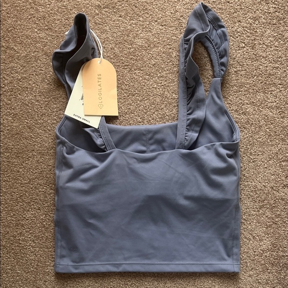 NWT Blogilates Ruffle Tank - Picture 2 of 2